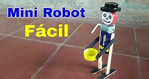 Como Hacer Un Robot Casero En 3 Minutos | Súper Fácil