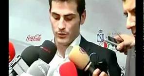 Iker Casillas Entrevista- Interview "Messi es el mejor del Mundo"