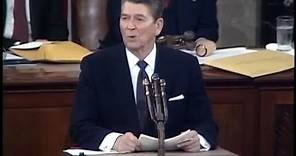 President Reagan's State of the Union Address to the Congress and Nation, January 27, 1987