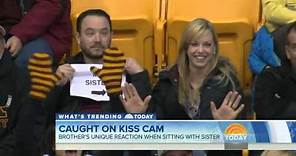 NBC "Today Show" on Gophers Kiss Cam Sign