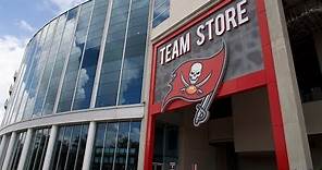 Checking Out The New Tampa Bay Buccaneers Team Store At Raymond James Stadium