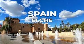 4K Elche Spain 🇪🇸 - January Walk 2023 | Costa Blanca 2023