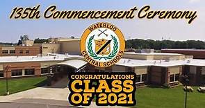 Waterloo High School's 135th commencement ceremony, June 26th 2021