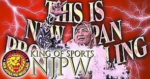 This is New Japan Pro-Wrestling