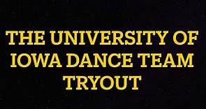 Iowa Dance Team Recruitment Video- Hannah Summers