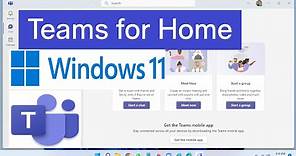 How to Download and Install Microsoft Teams on Windows 11 | New Microsoft Teams for Windows 11