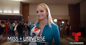 Miss Albania Cindy Marina Talks About Her Fans | Miss Universo 2019 | Telemundo