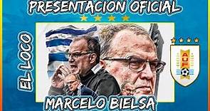 PRESENTACION OFICIAL MARCELO BIELSA DT DE URUGUAY EN VIVO