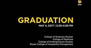 UCF Graduation: May 4, 2017 | PM