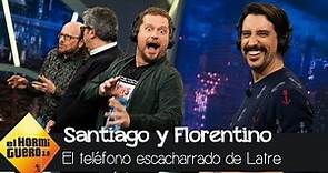 Santiago Segura y Florentino Fernández juegan al teléfono escacharrado de Latre - El Hormiguero 3.0