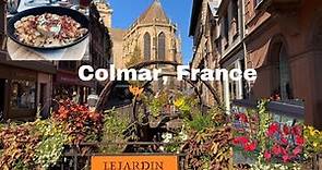 A day in Colmar France, Alsace - Walking tour, attractions, restaurants, food (4k UHD)