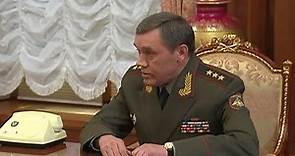 Rusia: Guerásimov nuevo jefe del Estado Mayor General de las Fuerzas Armadas
