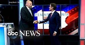 Fetterman and Oz face off in Pennsylvania Senate debate l GMA