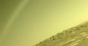 NASA explains mystery ‘rainbow’ on Mars