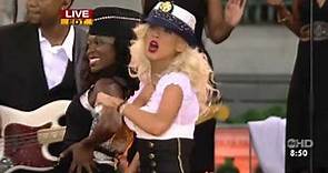 Christina Aguilera - Candyman Live Good Morning America HD