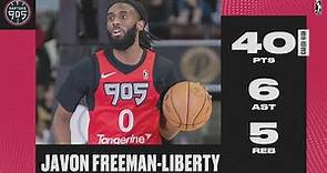 Javon Freeman-Liberty Goes Off For a Career-High 40 PTS Against The Legends!