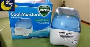 Review of Vicks Cool Mist Moisture Humidifier V3100 Invisible Mist