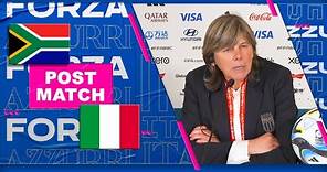 Sudafrica-Italia 3-2: la conferenza stampa di Bertolini | FIFA Women’s World Cup 2023