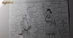 Como dibujar a Atahualpa y Pizarro