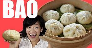 How to make BAO from the Pixar movie Bao -- Chinese steamed bun recipe
