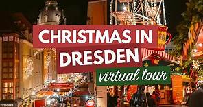 DRESDEN CHRISTMAS MARKET VIRTUAL TOUR | Christmas in Dresden ft. the Striezelmarkt & More!