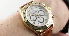 Rolex Daytona 16518 (Zenith El Primero) Luxury Watch Review