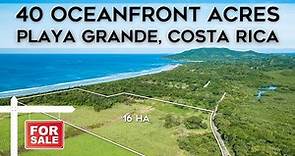 Exceptional Oceanfront Real Estate in Playa Grande, Costa Rica