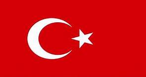 Evolución de la Bandera de Turquía - Evolution of the Flag of Turkey