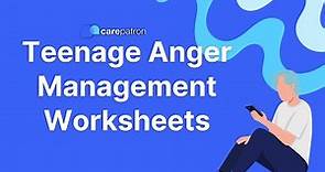 Teenage Anger Management Worksheets