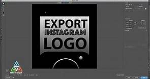 How to Export Instagram Logo or Graphics - Adobe Illustrator - Size, File Type, & Image Quality