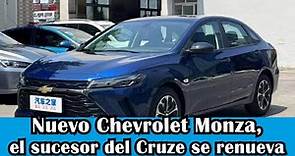 Nuevo Chevrolet Monza, el sucesor del Cruze se renueva para este 2023