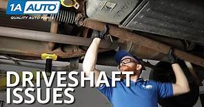 How to Diagnose Truck Drive Shaft Problems - Vibrations and Noise