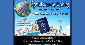 Passport Saturday event hosted by Chatham County Superior Court Clerk Tammie Mosley
