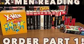 X-men Reading Order Part 1 | Collected Editions | 1963-1989 | UPDATED!