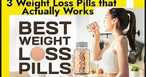3 Prescription Weight Loss Pills That Actually Work. Over-the-counter weight loss pills.