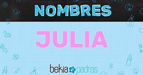 Significado del nombre Julia