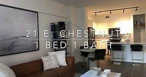 21 East Chestnut #9H | 1 Bed 1 Bath | Gold Coast
