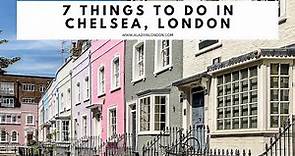 7 THINGS TO DO IN CHELSEA, LONDON | Sloane Square | King's Road | Duke of York Square | Embankment