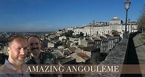 Discover the amazing town of ANGOULÊME | Old town tour | rural France | French lifestyle