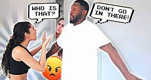 HIDING ANOTHER GIRL IN OUR HOUSE!!! *SHE FLIPS*