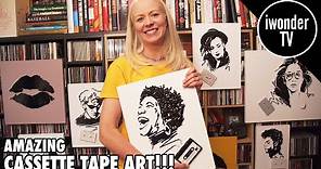 Cassette Tape Art With Erika Iris Simmons