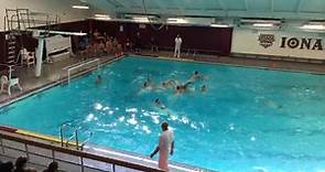 Iona Athletics - Live! Iona water Polo takes on Brown.