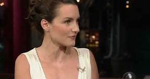 Kristin Davis on Letterman 2005