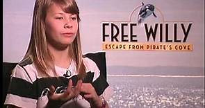 Bindi Irwin Interview for FREE WILLY: ESCAPE FROM PIRATES COVE