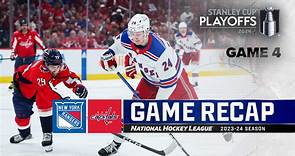 R1, Gm4: NYR @ WSH Recap | NHL.com