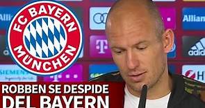 Robben se despide tras 10 años en el Bayern: "Venir fue el mejor fichaje de mi carrera" | Diario AS