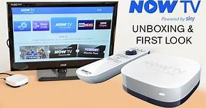 NOW TV - Unboxing & Set up test #NOWTVBox - £10 Smart TV Box