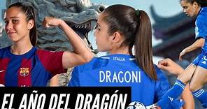 GIULIA DRAGONI (FC BARCELONA femenino) Inicios en el INTER. DEBUT BARÇA y COPA del MUNDO...