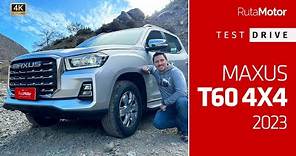 Maxus T60 4x4 2023 - Mejora constante de la pickup china más vendida de Chile (Test Drive)
