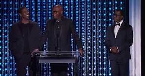 Samuel L. Jackson, Denzel Washington and Wesley Snipes honor Spike Lee | 2015 Governors Awards